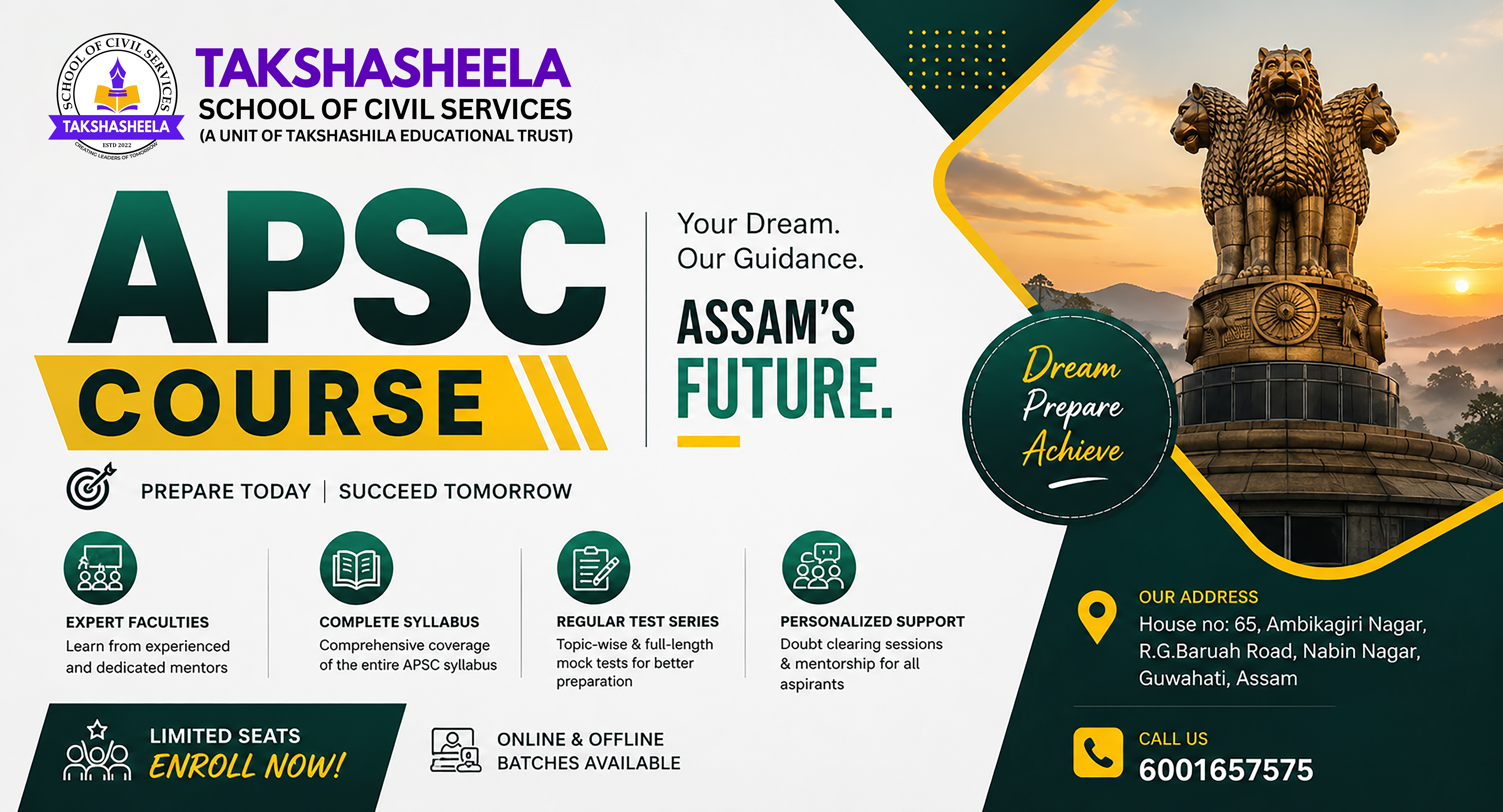 APSC CCE Online & Offline Foundation Batch